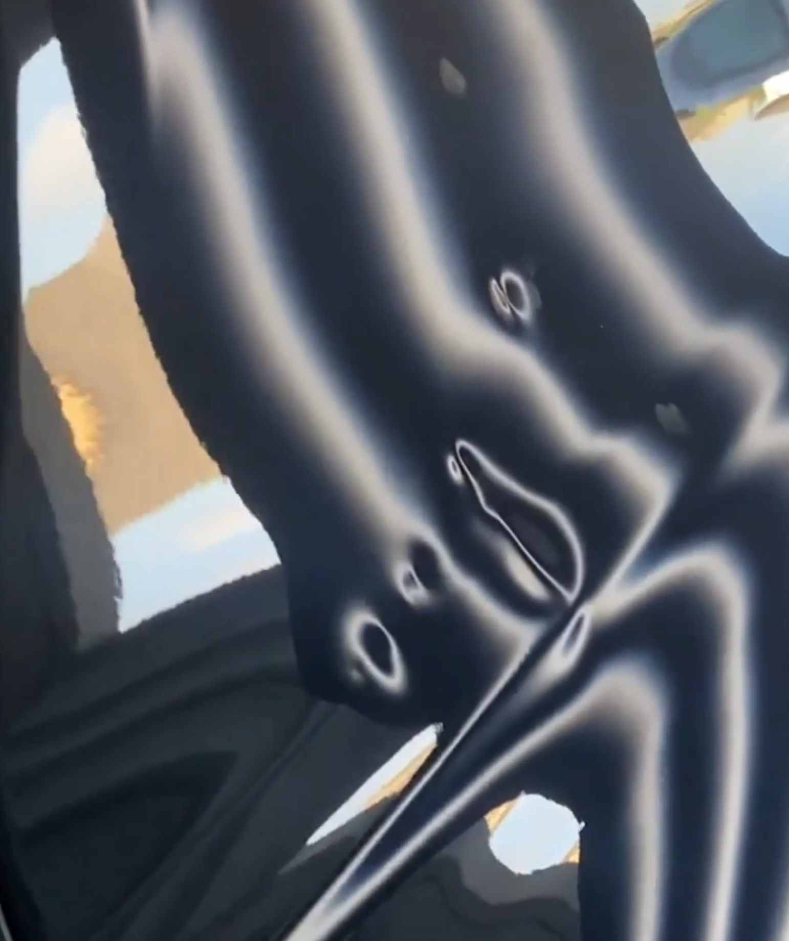 Car body damage before PDR service Kansas City - Vehicle 5